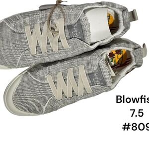 New Blowfish Gray & White Sneakers Size 7.5